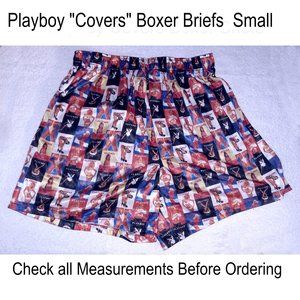 Playboy Magazine Cover Boxer Briefs Vintage   SMALL